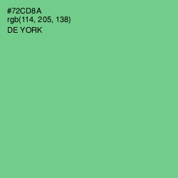 #72CD8A - De York Color Image